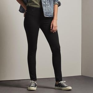AG The Farrah Skinny Ankle Black Tide Skinny Jeans